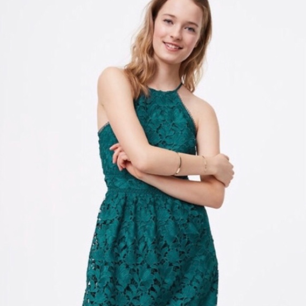 Lace Halter Dress